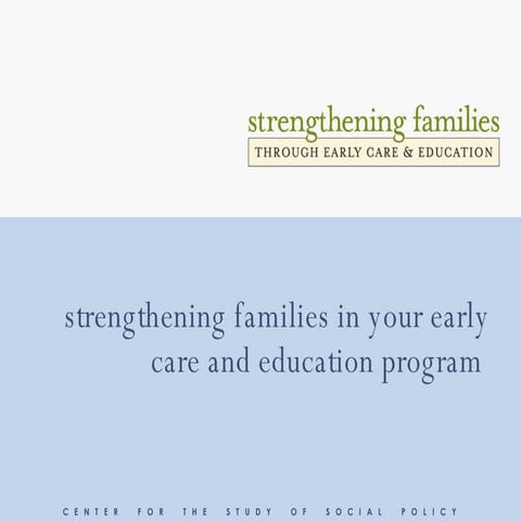 Implementing SF in ECE Programs