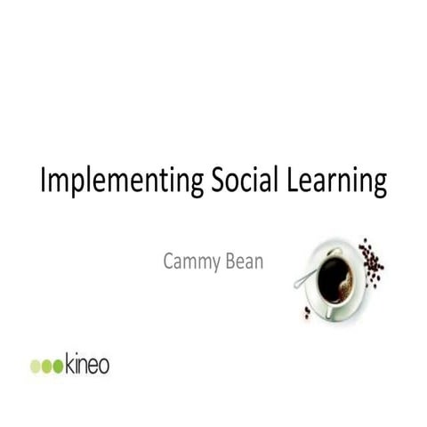 Implementing Social Learning