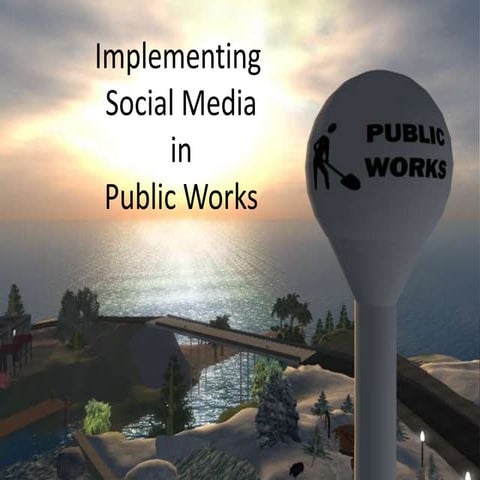 Implementing Social Media in Public Works