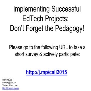 Implementing successful ed tech pro...
