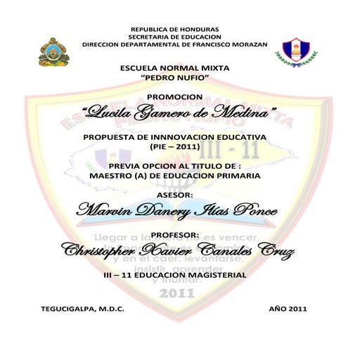 Implicacion de los padres de familia en la educacion de sus hijos III-11 ENMPN