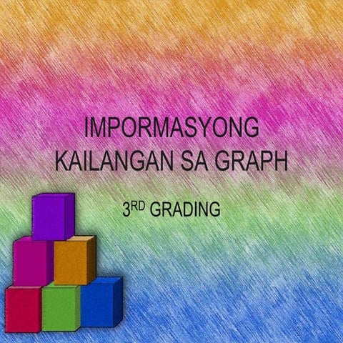 Impormasyong kailangan sa graph 
