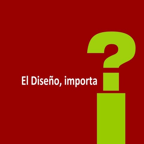 Importa el diseño? Creatividad Promocional
