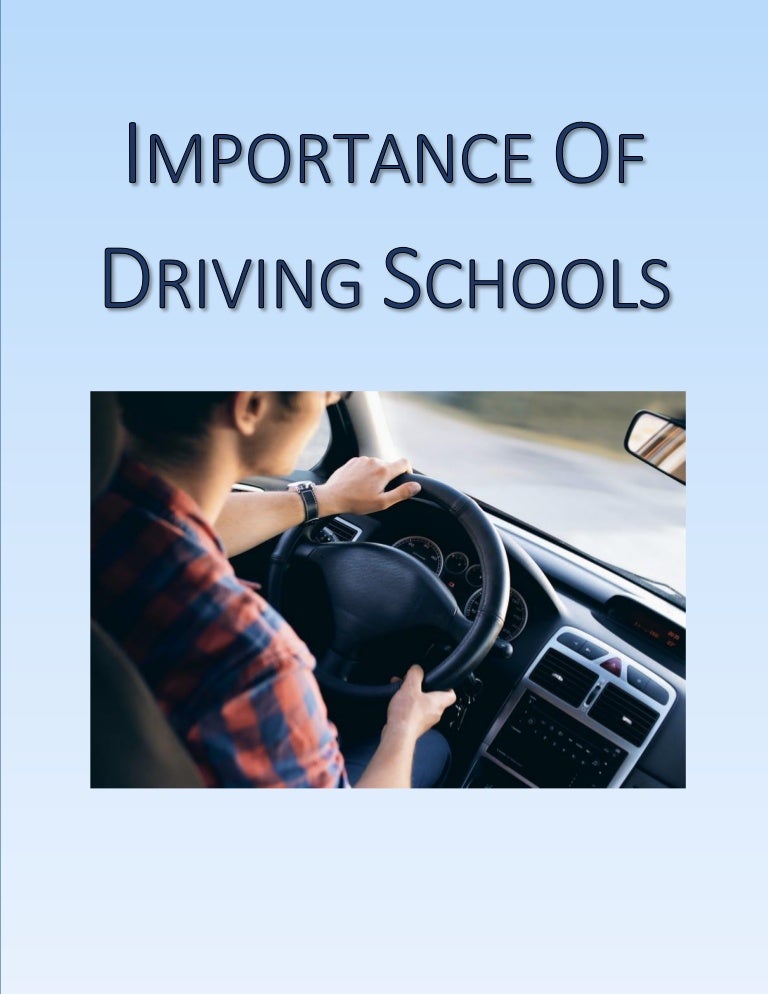 Importance of Driving Schools