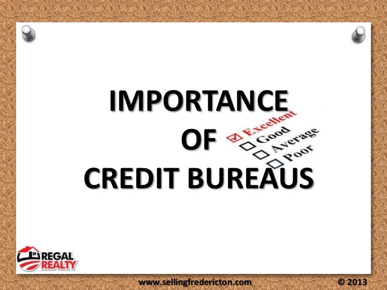 Importance of Credit Bureau for Financial Health