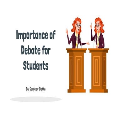 Importance of Debate for Students 
