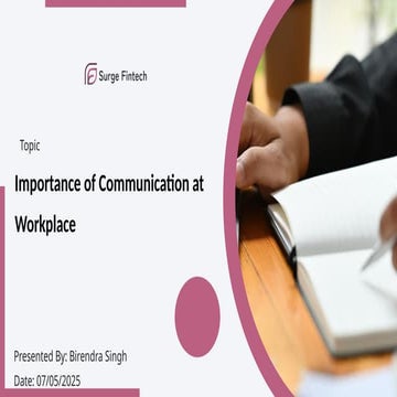 Importance of Communication at Workplace.pptx