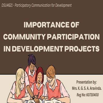 Importance of community participation in development projects.pdf