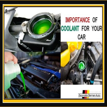 Importance of Coolant for your Car