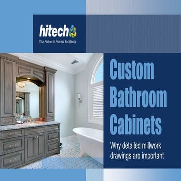 Importance of Custom Bathroom Cabinet Drawings