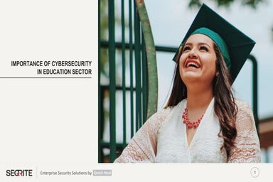 Importance of cyber security in education sector