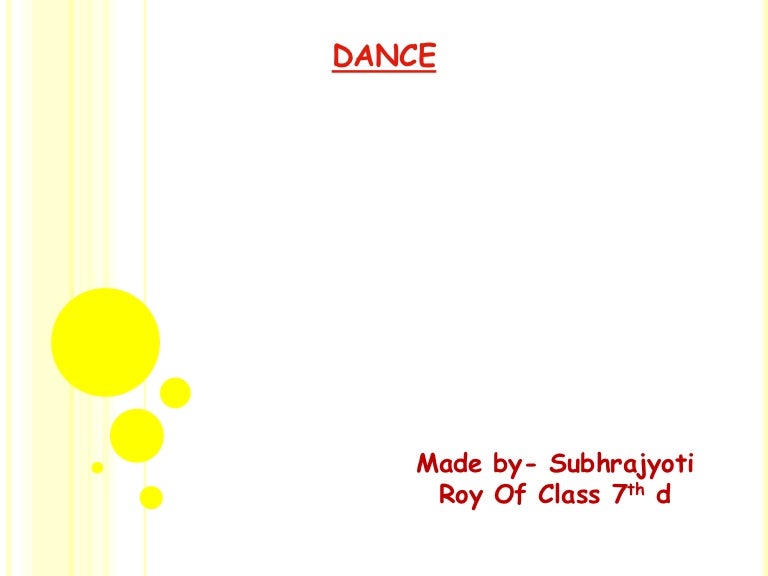 Importance Of Dance