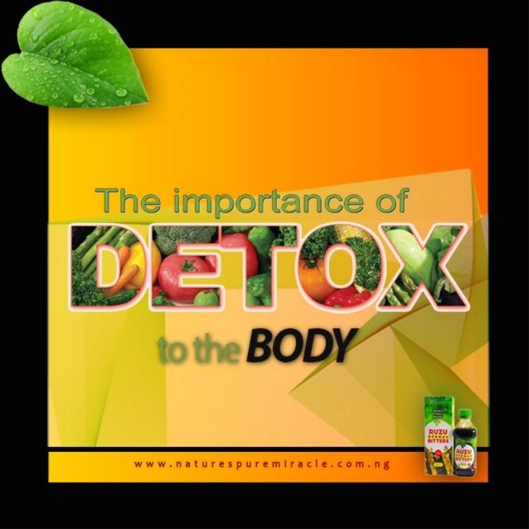 Importance Of Detoxification To The Body