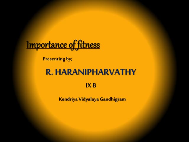 importance of fitness2.pptx