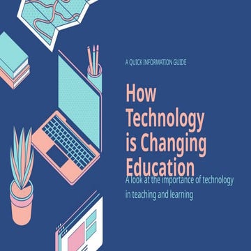 Importance of ICT in Education for teachers to present in brief.