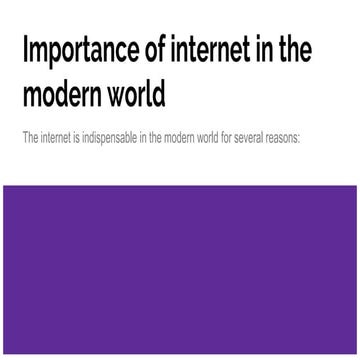 Importance of internet in the modern world.pptx