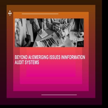 emerging issues in information system | PPTX