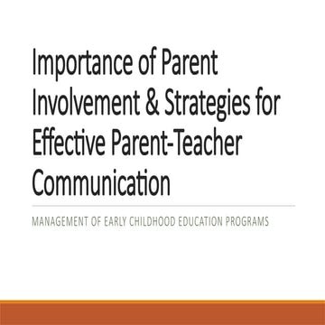 making parent connections - Family, School and Community.pdf