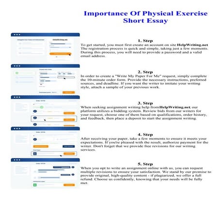 Importance Of Physical Exercise Short Essay | PDF
