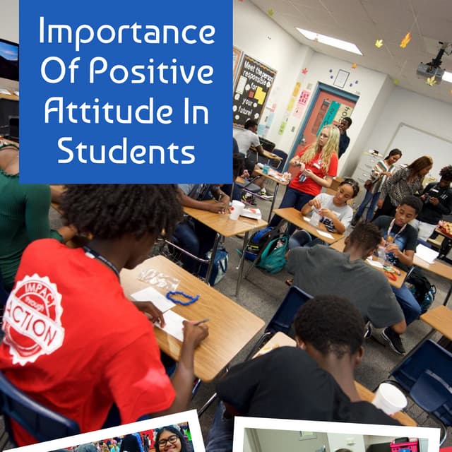 Importance Of Positive Attitude In Students