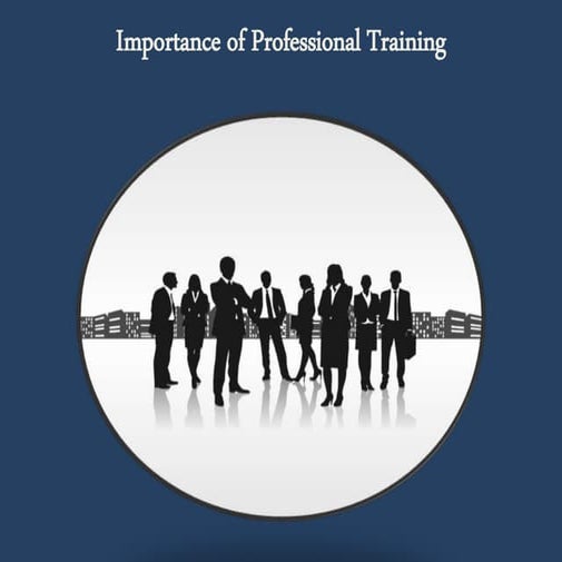 Importance of professional training