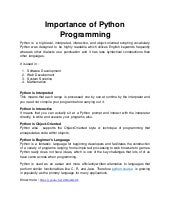 Python | PDF