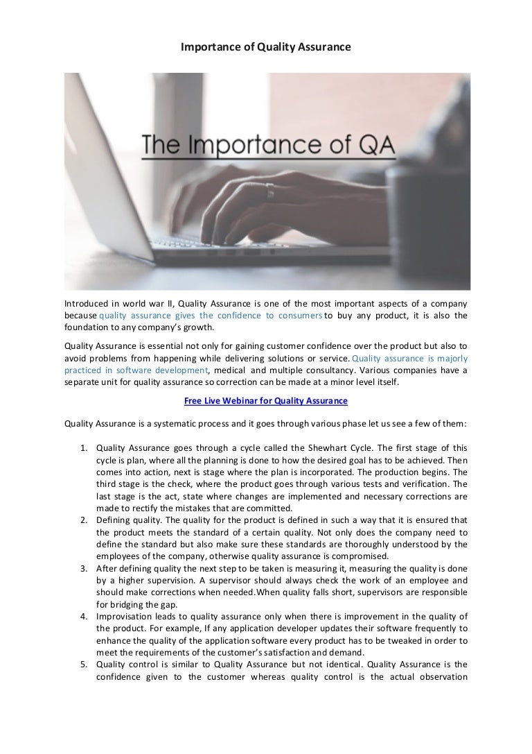 importance-of-quality-assurance