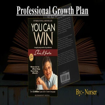 Professional growth plan of 2024 is reading, which helped me to acknowledge myself about Importance of reading.