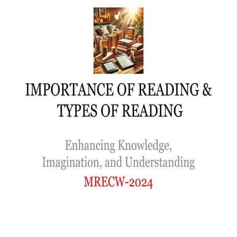 Importance Of Reading Presentation Mrecw 2024 Pptx