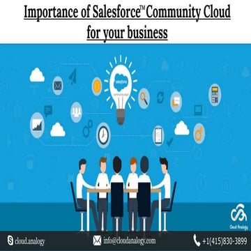 Importance of Salesforce Community Cloud for your businesses.