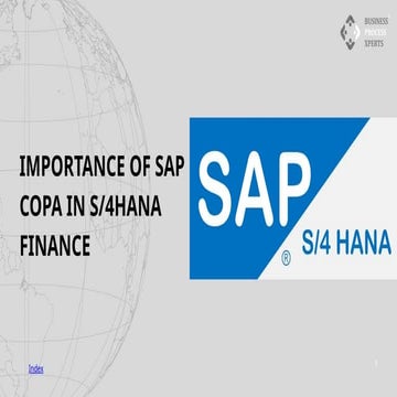 Importance of SAP COPA in S/4HANA Finance