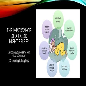 Sleep’s Vital Role: Night’s Importance