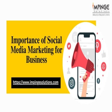 Importance of social media marketing for business | PDF