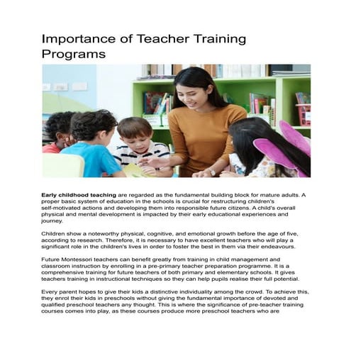 _Importance of Teacher Training Programs.pdf