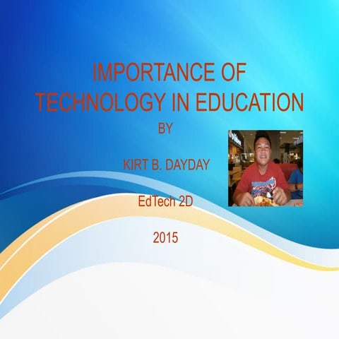 Importance of technology in education