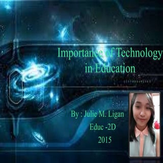 Importance of Technology in Education