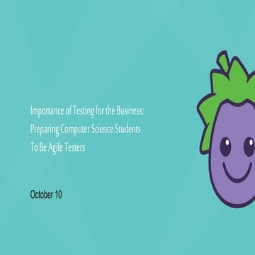 Importance of testing for the business