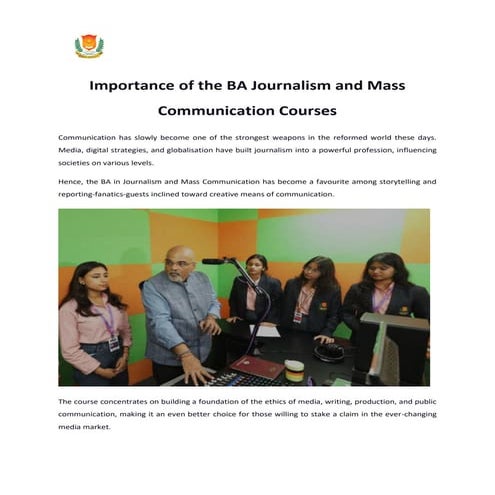 Importance of the BA Journalism and Mass Communication Courses.pdf
