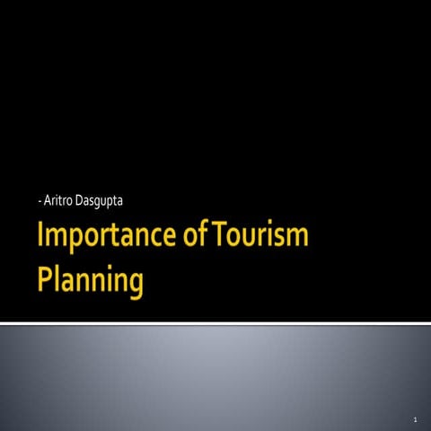 Importance of Tourism Planning in Skyline College Delhi