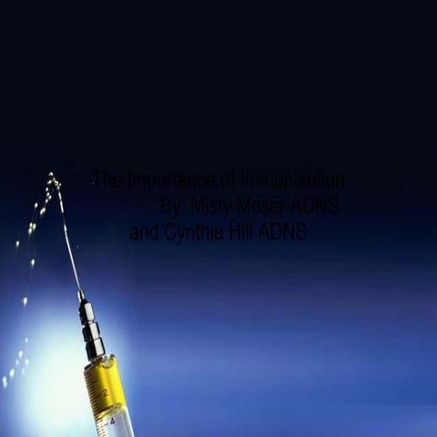 Importance of vaccination | PPT