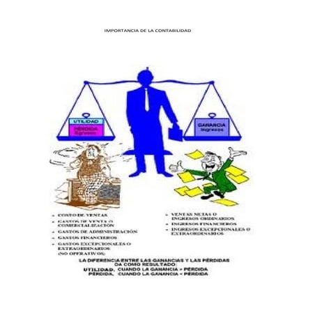 Importancia contabilidad