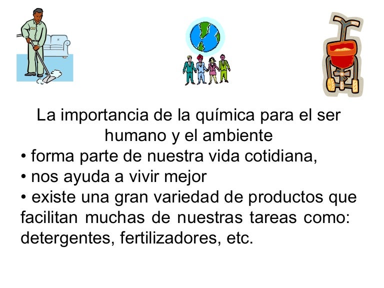 Importancia de la quimica