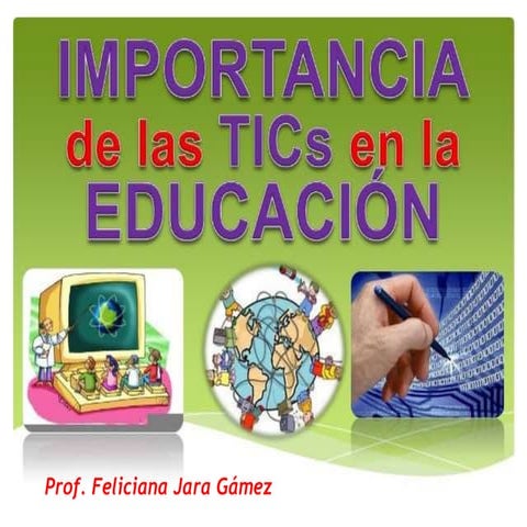 Importancia de las tic en la educacion
