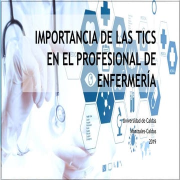 Importancia de las tics en el profesional de enfermería