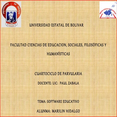 Importancia del software educativo 