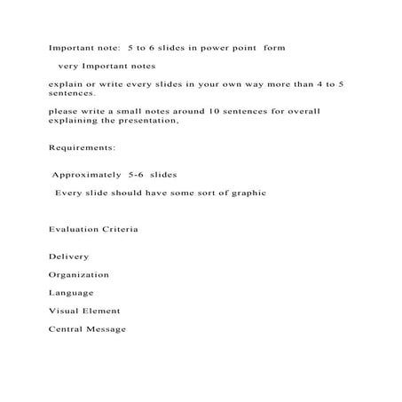 Important note 5 to 6 slides in power point form very Imp.docx