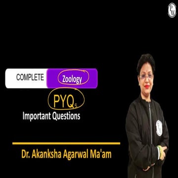 Important Question 10year PYQ Zoology by Akansha mam.pdf