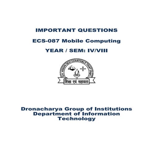 Important question bank