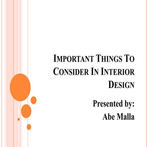 Balance in interior design | PPT