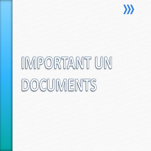 Important UN Documents (By Krupa Maria Varghese)